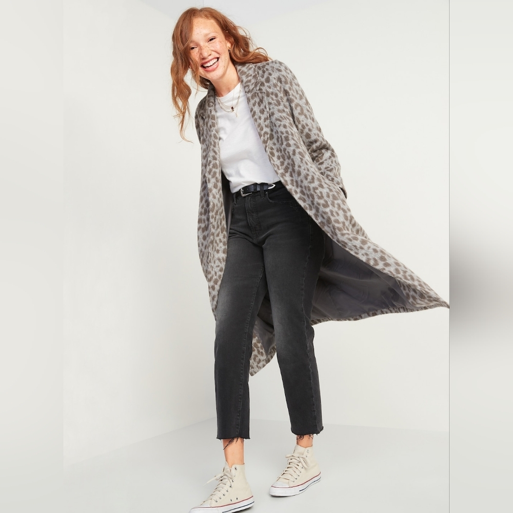 Old Navy Leopard Coat